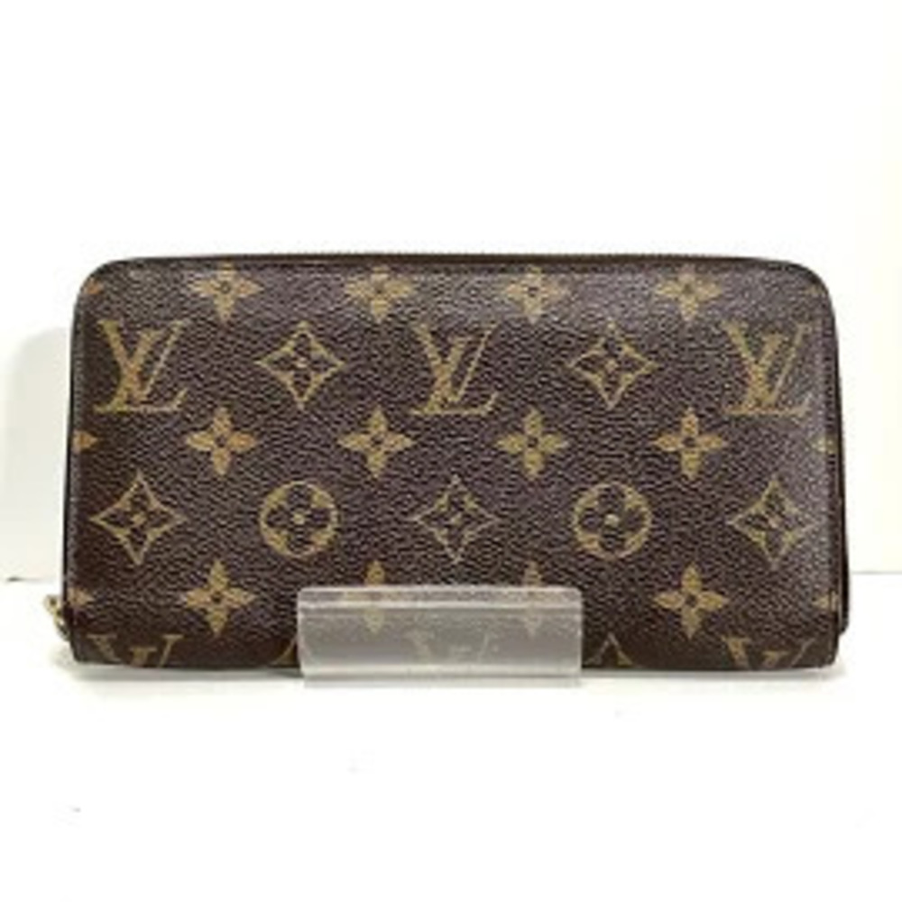 LOUIS VUITTON Zippy Wallet Long Monogram Canvas